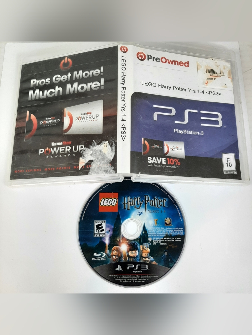 LEGO Harry Potter: Years 1-4 (Sony PlayStation 3, 2010) Disc And Generic Case
